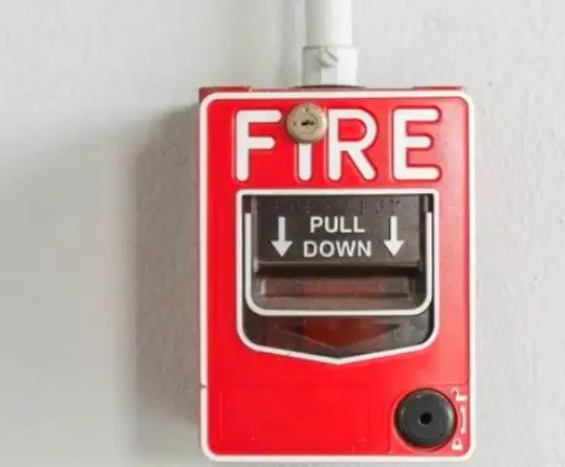 Imagem ilustrativa de Manutenção de alarme contra incêndio